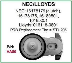 16185251 Sharp Va80 Prb Vcr Video Idler Wheel For Nec 16178179 16178176 16180801