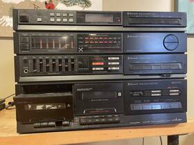 Cta-6r Sherwood Vtg Double Cassette Tuner Amplifer For Parts Or Repair Only