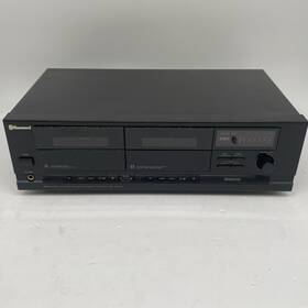 Dd-2010c Sherwood Stereo Double Cassette Tape Deck Serviced Read