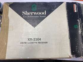 X-ray-2304 Sherwood Am/fm Cassette Receiver New In Box