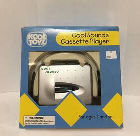 Sony 021331191281 Kool Toyz Cool Sounds Cassette Tape Player Vintage 1998
