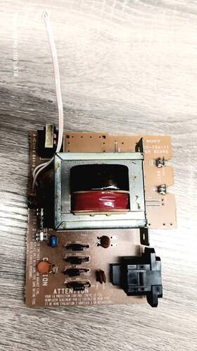 1-655-704-11 Sony Power Supply Unit. Board For A Denon Drm-800a Cassette Deck