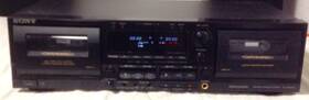 Wr6655 Sony 6655 Tc Cassette Deck. Powers Up