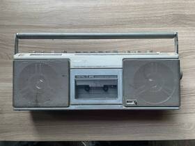 Metal101 Sony Csf-7 Cfs-7 Fm/am Stereo Radio Cassette Recorder Works