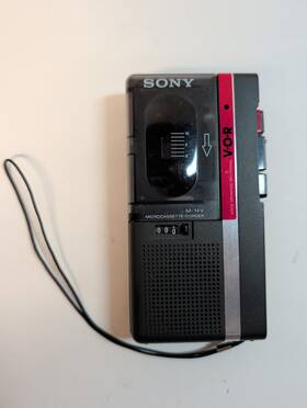 Sony M-14v Microcassette Recorder Vor Voice Operated - Parts/repair