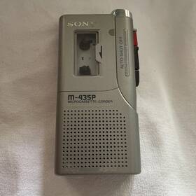 M-435p Sony Micro Cassette Voice Recorder For Parts