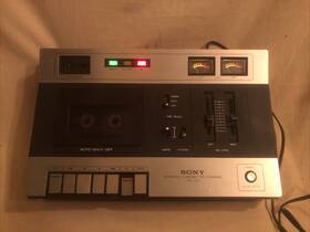 Sony Tc-117 Vintage Stereo Cassette Corder Tape Deck Works Rare Hard To Find