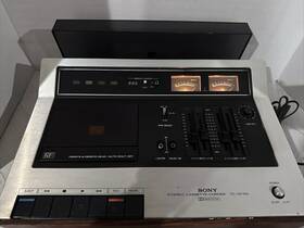 Tc-137sd Sony Vintage Stereo Cassette Recorder Works-tested Super Clean