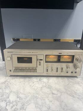 Tc-4300sd Sony Tc- 4300sd Stereo Cassette Deck Ferrite 4 Head / Auto Shut Off - Read