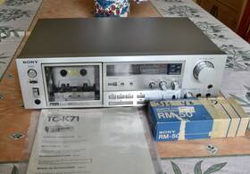 Tc-k71 Sony Tc-71 Cassette Stereo 3-head Dual Capstan Rm-50 Remote Operator Manual