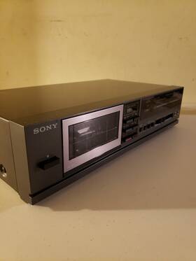 Tc-fx205 Sony Vintage Cassette Deck Tape Recorder Dolby Single