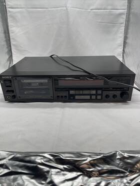 Tc-k501r Sony Vintage Stereo Cassette Player. Very Rare Piece Here