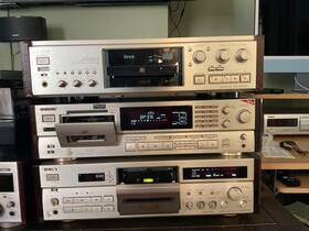 Mds-ja333es.check Sony Tc-k555esa A Complete Unit Fron Es-cassette K5555es-dat 57es- Photo