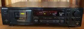 Tc-k690 Sony Vintage 3-head Dual Capstan Cassette Deck Parts Or Repair Used