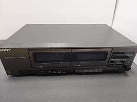 Tc-w431 Sony Tc-w432 Dual Cassette Deck High Speed Dubbing Dolby Sound Untested