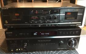 Tc-wr511 Sony Vintage Cassette Recorder For Parts Or Repair