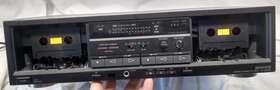 Tc-wr520 Sony Double Cassette Stereo Player Recorder Deck For Parts Repair