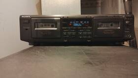 Tc-wr550z Sony Stereo Cassette Deck With Dolby S. -hear It- Restroed