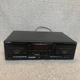 Tc-wr701es Sony Vintage Double Cassette Deck