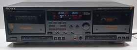 Tc-wr87es Sony Hx Pro Dual Cassette Tape Deck - Powers On Parts Repair As Is