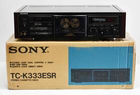Sony Tck333esr Tc-k333esr 3-head Dual Capstan Cassette Deck Tc-k700es