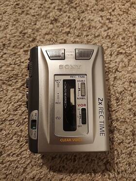 Tcs-60dv Sony Tvs-60dv Vintage Stereo Cassette-corder For Parts/repair