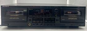 Wa7es Sony Stereo Cassette Deck Tc Synchro Dubbing No Remote Powers Up Untested