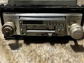 Xr-77 Sony Vintage Cassette Car Stereo Old School Tape Deck Rare Hifi Head Unit