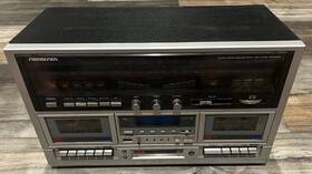 5995a Soundesign Vintage Dual Tape Deck 8 Track Am/fm Receiver Recorder Player