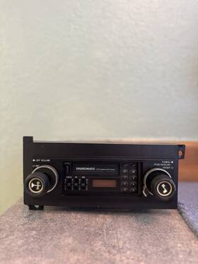 Sr333 Sparkomatic Vintage Etr Cassette Player Head Unit Only No Wiring Harness