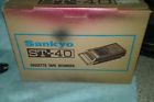 St-50 Sankyo Vintage New In Box Portable Cassette Tape Player Recorder