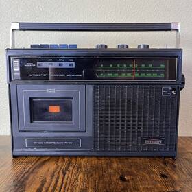 Cr-1000 Superscope By Marantz Cassette - Am/fm Radio See Description