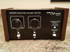 Svc-2 Niles Audio Speaker Selector Volume Control Vintage Nice Tested Working