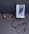 Sz-10 Unisef Rare Vintage Walkman White And Black Cassette Player Japan