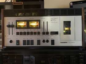 Tcd340 Tandberg Audiophile 3-head 3-motor Cassette Deck / Serviced