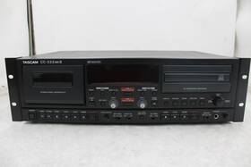 Tascam Cc-22mk111 Cassette And Cd Recorder Rack Mountable Black