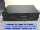 Tc-wr445 Sony Stereo Dual Cassette Deck