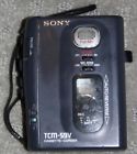 Tcm-59v Sony Voice Recorder Vor Cassette Player Walkman Tested