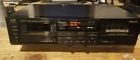 Td-w60 Jvc Dual Cassette Stereo Tape Deck Player Recorder Dolby Hx