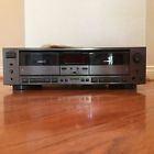Td-w706-707 Jvc Stereo Double Cassette Deck Vintage In Working Order