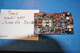 50483211 Teac Model 350 Cassette Deck Replacement Parts Cir Board Part #