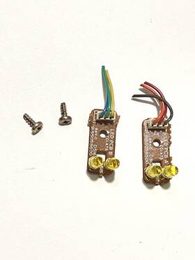 Teac 9145058501 W-450r Vintage Cassette Deck Genuine Parts - Direction 3-led Pcb A B Assy