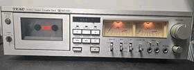A-660 Teac Vtg Stereo Cassette Deck For Parts/repair