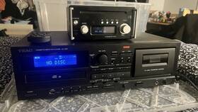 Ad-850 Teac Stereo And Amp Bluetooth Tape Cassette Deck