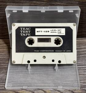 Mtt-112b Teac Test Tape 400hz 0db 200pwb/mm