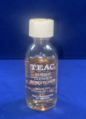 Prd-3 Teac Rare Vintage Rubber Cleaner Conditioner Bottle 2 Oz New