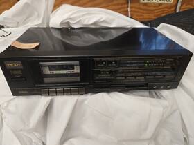 Teac V53x Model Stereo Cassette Deck Reduction System Tape Selector Dolby