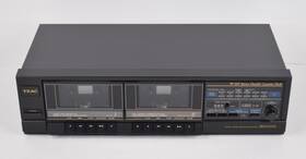 W-305 Teac Double Dual Cassette Tape Deck 1980s For Repair No Sound Output