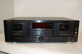 W-6000r Teac Vintage Auto Reverse Dual / Double Cassette Tape Deck Model