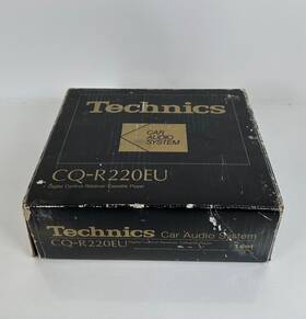 Cq-r220eu Technics New Cassette Car Audio System In Box